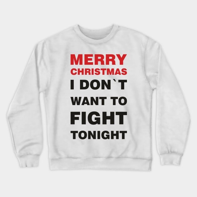 MARRY CHRISTMAS Crewneck Sweatshirt by YellowMadCat